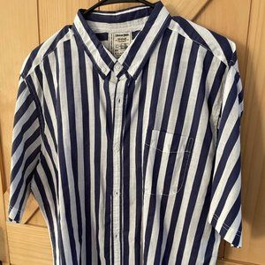 Colours by Alexander Julian Men's Short Sleeve Button Down Shirt (XL)